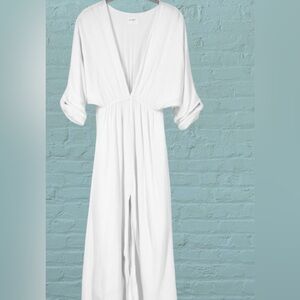 Girl and the sun White Maxi Dress